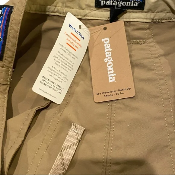 Patagonia Men’s Wavefarer Stand-Up Shorts 20” Sz 31 NWT - Picture 4 of 10